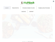 Tablet Screenshot of mojpiknik.si